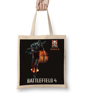 Battlefıeld 4 Stbr Soldado Bez Çanta Uzun Saplı