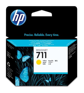 HP 711 Yellow Sarı 29ML Plotter Kartuşu CZ132A