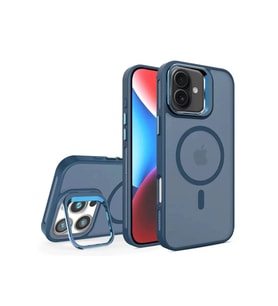 Iphone 16 Flet Lens Magsafe Kapak - Lacivert