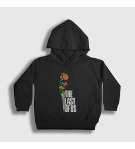 Presmono Unisex Çocuk Siyah Switchblade Oyun Last Of Us Kapüşonlu Sweatshirt 362682tt