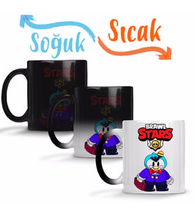 Brawl Stars Mr Sihirli Kupa Bardak Porselen