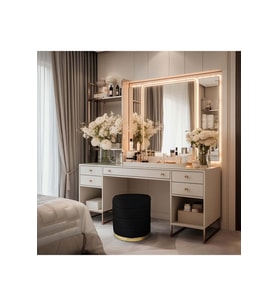 Roller Gold Luxery Puf