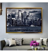 Altın Çerçeveli dekoratif tablo a1102 (Gold)