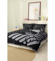 Nevresim Takımı Çift Kişilik Pamuklu Saten Kumaş 6 Parça 3D Dijital Baskı Duvet Cover Set Model No: