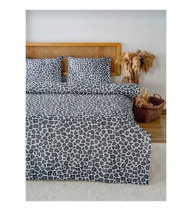 Leopar Desenli Battal Boy Pike – 220x240 cm  Şıklık ve Konfor Bir Arada