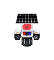 Av-s463w 6mp 3 Lensli Solar Güneş Enerjili 4g Sım Kartlı Akıllı Ptz Güvenlik Kamerası 3 Kamer