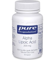 Pure Encapsulations Alpha Lipoic Acid 200 Mg 60 Kapsül
