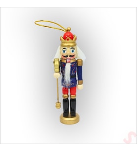Kurşun Asker, Ahşap Fındıkkıran 13cm - Mızraklı (Karışık)