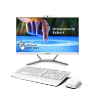 Turbox TAx1783 i7 12700 8GB Ram 512GB NVMe 23.8 inç FHD Dokunmatik WiFi BT Webcam All in One Bilgisayar
