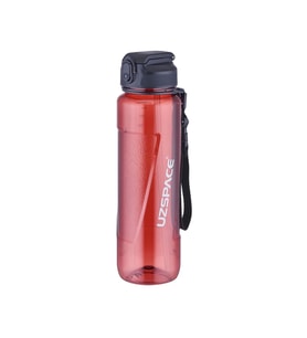 UZSPACE PİPETLİ MATARA TRITAN 6057 1000 ML KIRMIZI