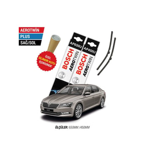 Skoda Superb Silecek Takımı (2015-2019) Bosch Aerotwin Plus
