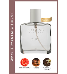 Royal Platinum W272 Kadın Parfüm Tatlı Vanilya Karamel
