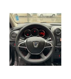 Dacia Duster 2018 2024 Araca Özel Direksiyon Kılıfı (SOFT NOKTA DÜZ)
