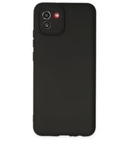 Newface Samsung Galaxy A03 Kılıf First Silikon - Siyah