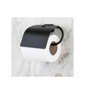 Yapışkanlı Siyah Wc Peçetelik