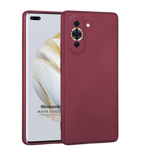 Microsonic Matte Silicone Huawei Nova 10 Pro Kılıf Mor