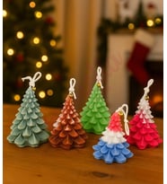 Mumelia Candles Ağaç Formunda - Doğal Soya Dekoratif Mum - Küçük Boy