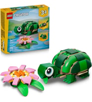 LEGO 31377 Creator 3’ü 1 Arada Kaplumbağa ile Nilüfer Çiçeği