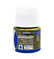 Pebeo Setacolor Shimmer (Pırıltılı) Opak Kumaş Boyası 72 BRONZE 