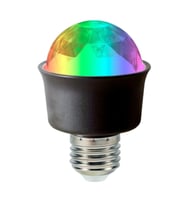 Ledx AL-KX6882 Mini 360 Derece Led 3.3 Watt E27 Duy Rgb Disko Lamba