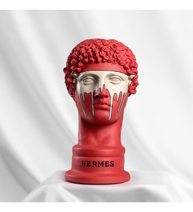 Hermes 'Dynamite' Dekoratif Heykel, Pop Art Roma Yunan Heykelleri