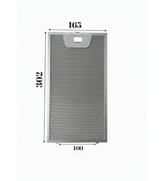 NEFF İle Uyumlu En 16,5 cm Boy 30,2 cm Tek Tırnaklı Aspiratör Davlumbaz Metal Yağ Filtresi