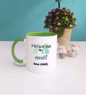 Mekatronik Mühendisi Kupa Bardak Yeşil