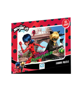 C&A Games Miraculous Lisanslı 35 Parça Puzzle