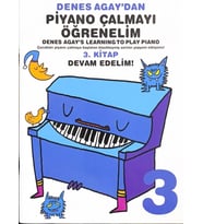 Denes Agay ' dan Piyano Çalmayı Öğrenelim 3. Kitap