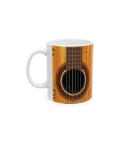 Gitar Temalı Porselen Kupa – Akustik Müzik Tasarımı – KF17052612
