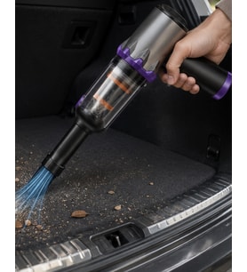 Taşınabilir Oto Süpürge 220W Turbo Güçlü Metal HEPA Filtreli Kablosuz Süpürge