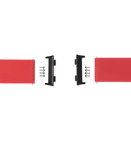 Oppo Watch 41mm 20mm Metal Kordon Dönüştürücü Apartı (Siyah)