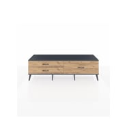 Hyperion TV Ünitesi 3 Çekmeceli  176x44x51 Antrasit-Antrasit/Çam