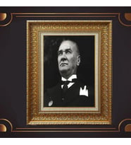 ÖZEL SERİ ALTIN VARAKLI ATATÜRK TABLO S962