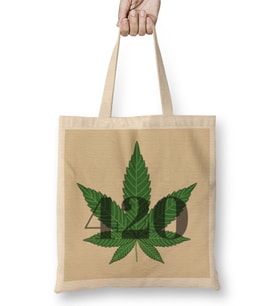 C annabis DAY 2021 Bez Çanta Uzun Saplı