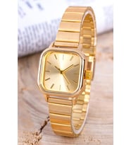 Gold Renk Minimal - Çelik Kadın Kol Saati ST-304260