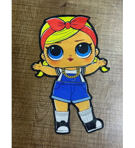 23X15 CM PUL PAYETLİ BEBEK ARMA YAMA APLİKE DİKİŞ TİŞÖRT YASTIK ARMAA (Kırmızı)