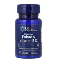 BioActive Folate & Vitamin B12 90 Veg. Capsules