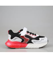 Cool Owen Siyah-Kırmızı Çocuk Sneakers