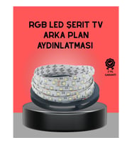 Mey İthalat® Uzaktan Kumandalı LED TV Arka Işık Şeridi