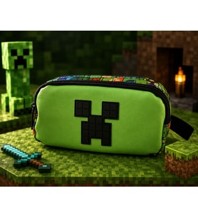 MİNECRAFT 2 BÖLMELİ KALEMKUTUSU