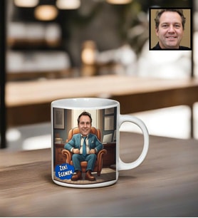 Kişiye Özel Patron Temalı Kupa Bardak