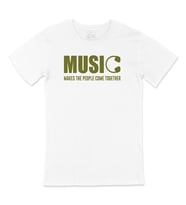 Music Makes The People Come Together Tişört