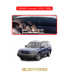 SUBARU Forester (2002-2008)TORPİDO KORUMA HALISI KIRMIZI KENAR