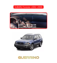 SUBARU Forester (2002-2008)TORPİDO KORUMA HALISI KIRMIZI KENAR