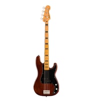 Squier 0374520592 Classic Vibe '70s Precision Bass Gitar (Walnut) Ceviz Rengi Akçaağaç Klavye ve Vintage P-Bass Tonu