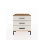 Kronos Komodin 3 Çekmeceli 60x59x64 Çam-Aytaşı