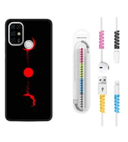 Casper E30 F20 X20 Kılıf Kablo Koruma Spiral Silikon Red Moon 1710