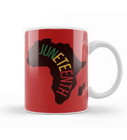 Juneteenth GIFS Kupa Bardak Porselen