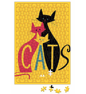 Cats Kediler Puzzle 240 Parça Yapboz
